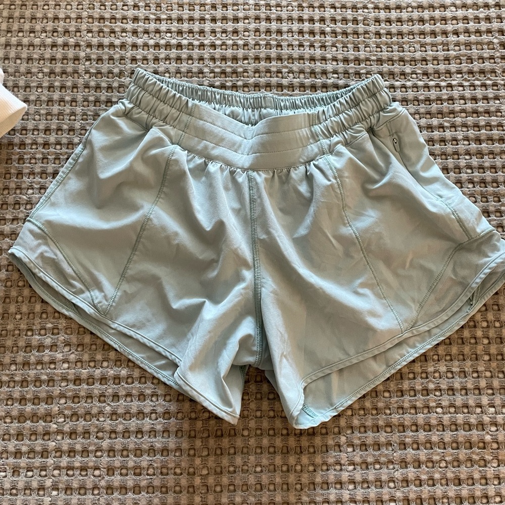 lululemon athletica Light Sage Athletic Shorts